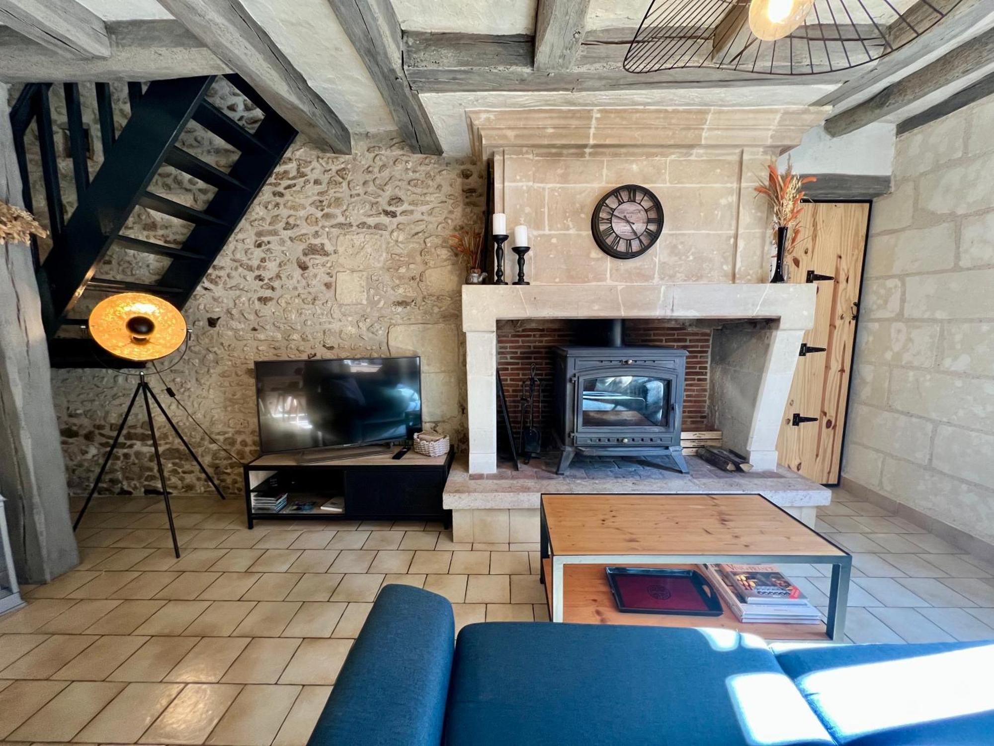 Le Cottage Des Chalands แซ็งต์-จอร์จ-ซูร์-แชร์ ภายนอก รูปภาพ