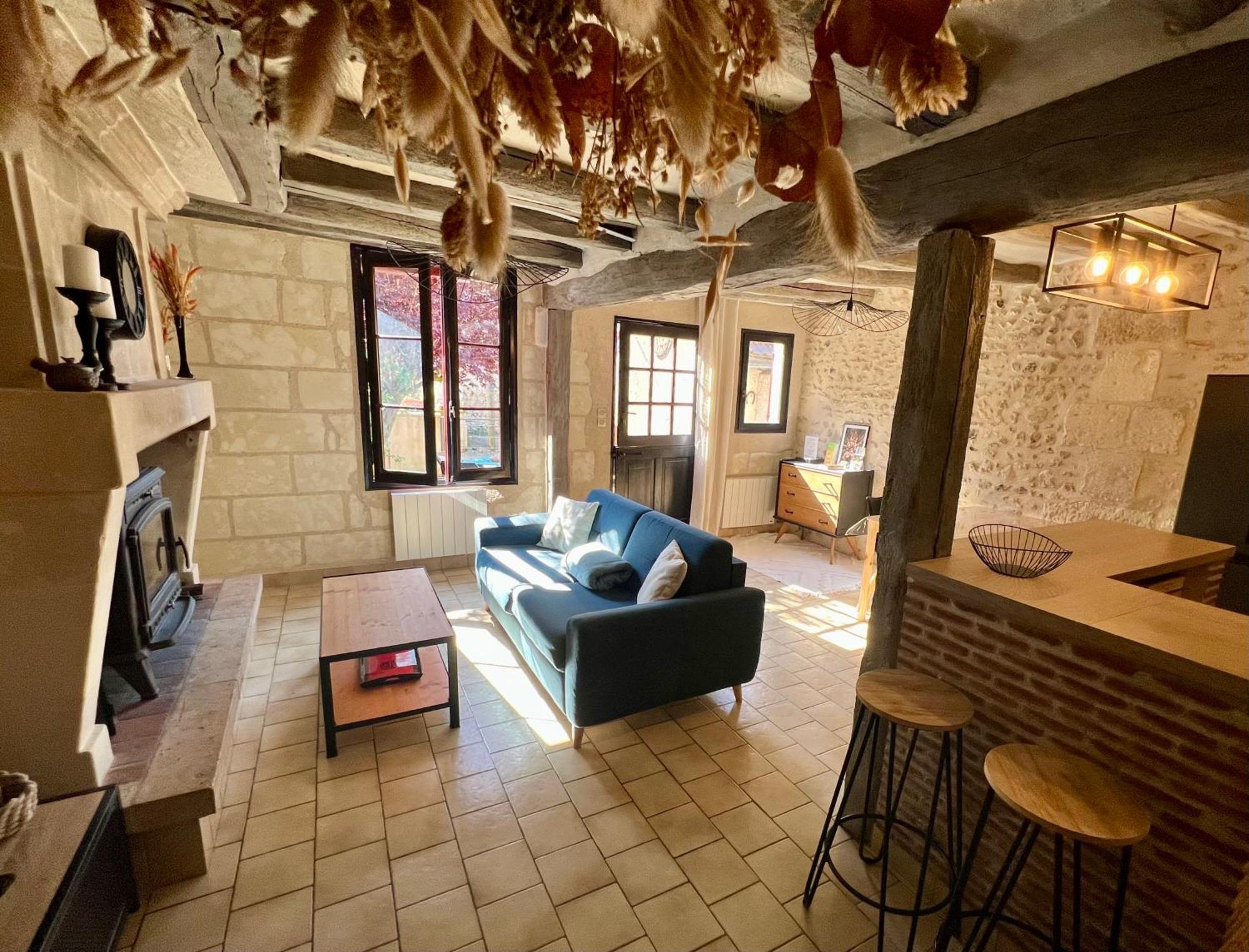 Le Cottage Des Chalands แซ็งต์-จอร์จ-ซูร์-แชร์ ภายนอก รูปภาพ
