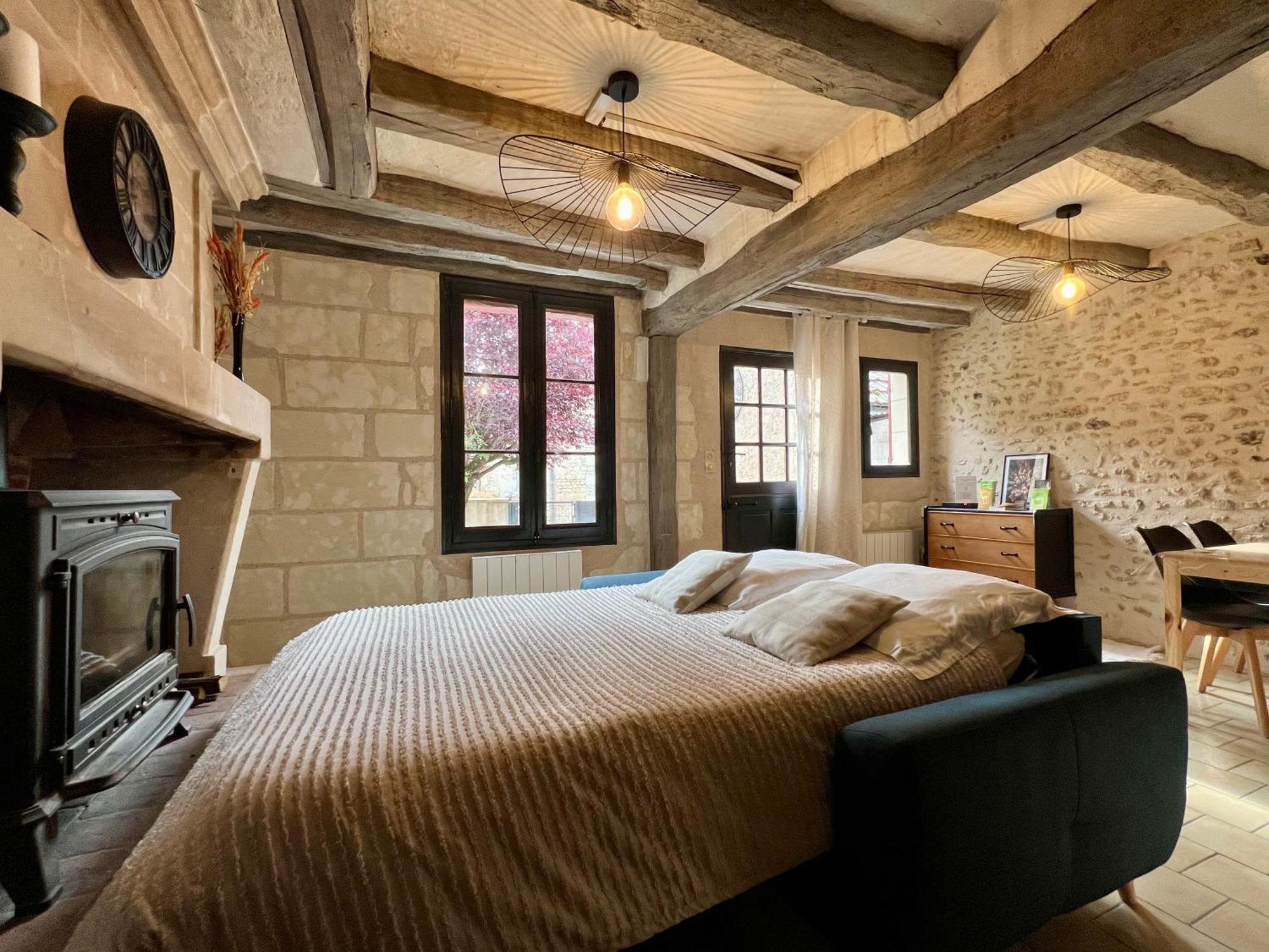 Le Cottage Des Chalands แซ็งต์-จอร์จ-ซูร์-แชร์ ภายนอก รูปภาพ